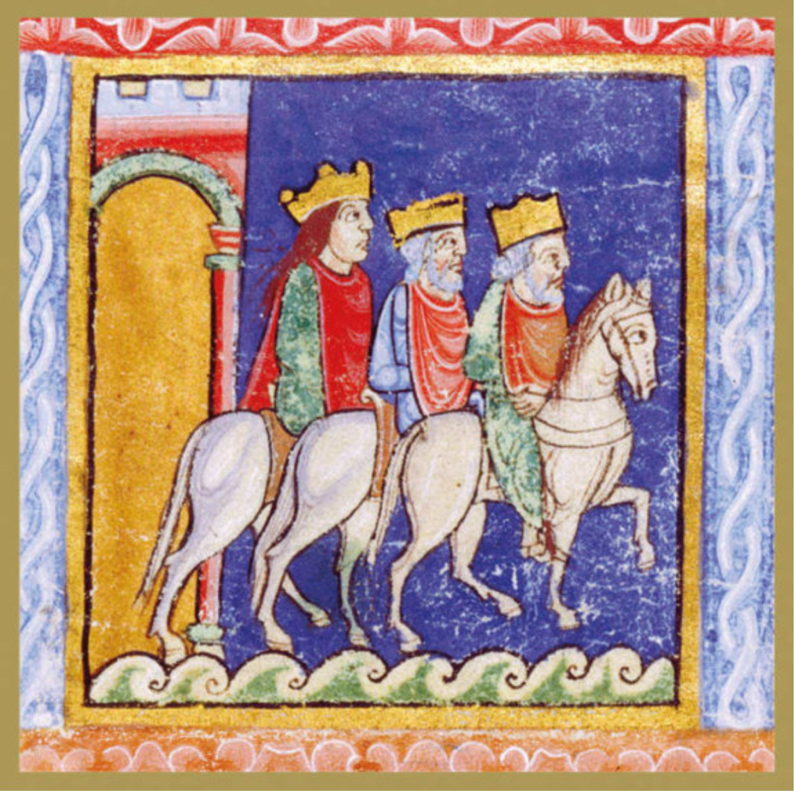 The Three Kings on Horseback