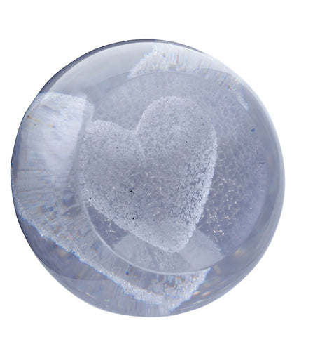 Silver Heart  Paperweight