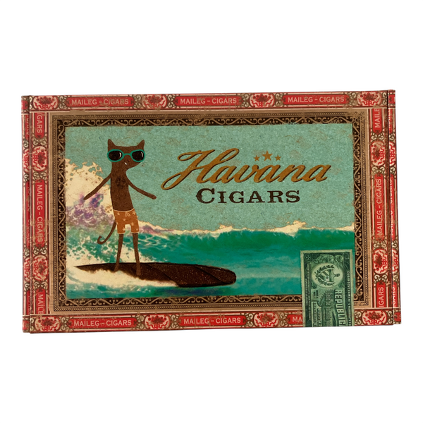Mum & Dad Mice in Cigarbox