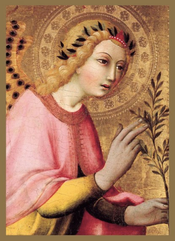 The Angel of the Altarpiece Annunciation