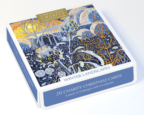 20 Charity Cards Winter Landscapes