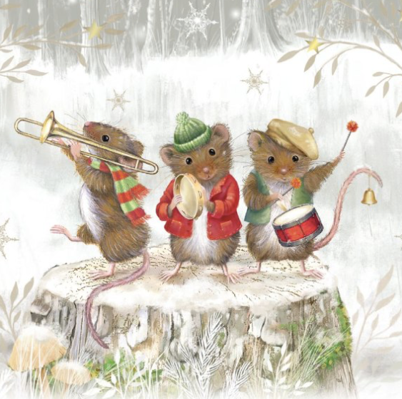 20 Charity Cards Festive Forest