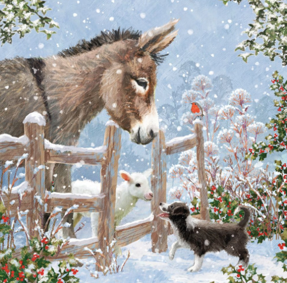 20 Charity Cards Festive Forest
