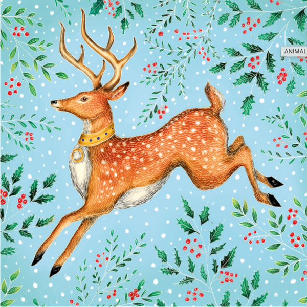 20 Charity Cards Animals in Winter