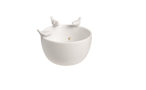 Porcelain Bird Bowl