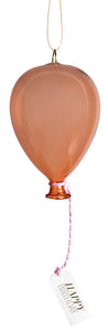 Glass Balloon Apricot