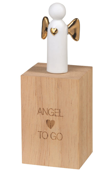 Angel to Go Charm