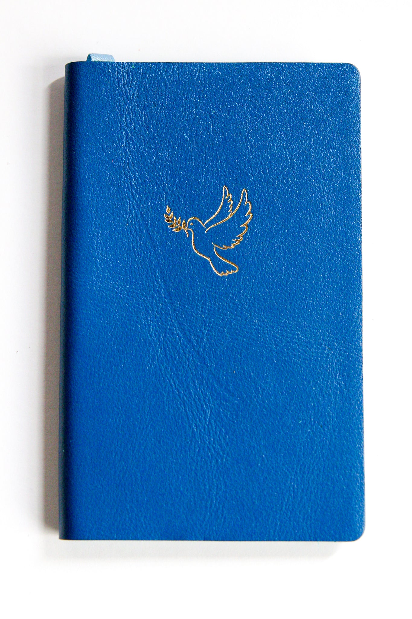 Leather Pocket Notebook Royal Blue Dove