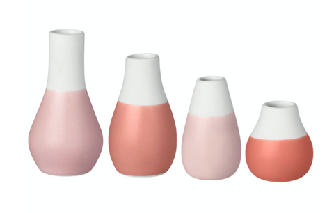 Mini Pastel Pink Vases