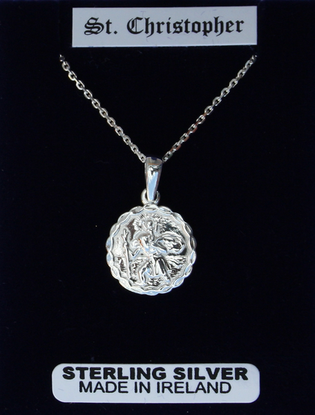 Silver St Christopher (small) SH 53017
