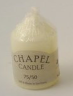 Chapel Candle 75x50
