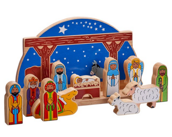 Starry Night Nativity + 11 Characters