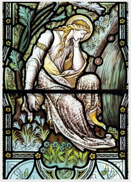 St Laurence Postcard Pack of 6 Stained Glass Window Images (Free UK Delivery)