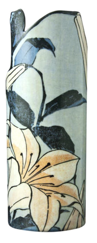 Hokusai - Lilies Vase
