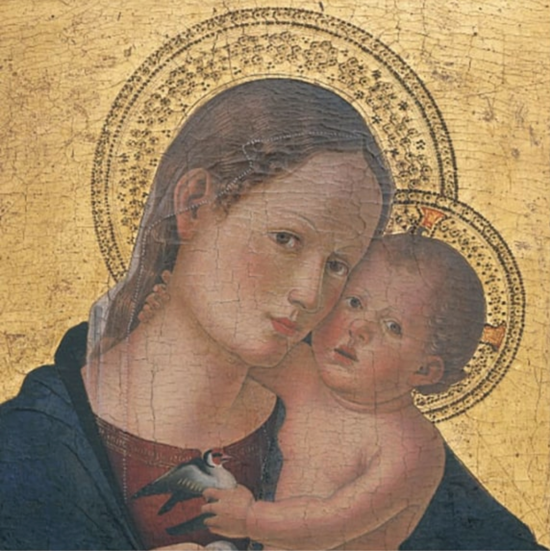 Virgin & Child Detail Romano