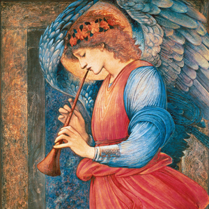Angel Playing a Flageolet