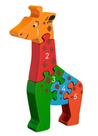 Giraffe 1 - 5 Jigsaw