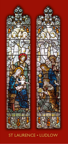 5 St Laurence Christmas Card Window