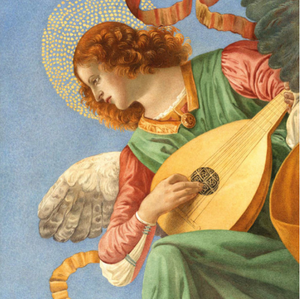 An Angel Playing the Lute