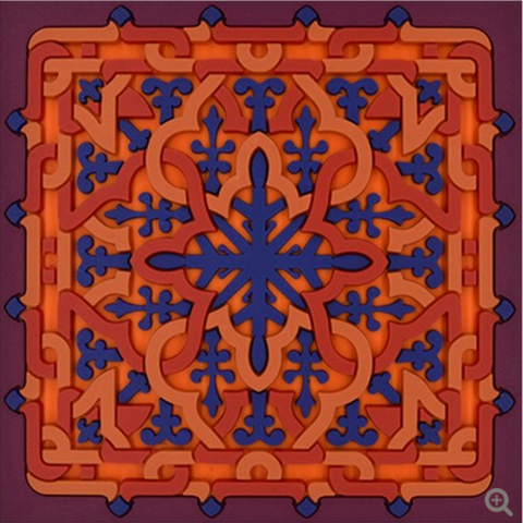 Coaster Vagabonde Crochet